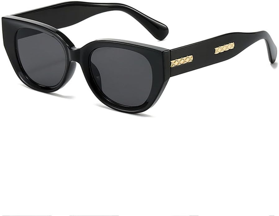 Солнцезащитные очки «кошачий глаз» для женщин и мужчин, модные, роскошные, трендовые, для активного отдыха, путешествий и вождения, с защитой от УФ-излучения UV400 TKKTLLT, Black Gray
Солнцезащитные очки «кошачий глаз» для женщин и мужчин, модные, роскошные, трендовые, для активного отдыха, путешествий и вождения, с защитой от УФ-излучения UV400 TKKTLLT, Black Gray