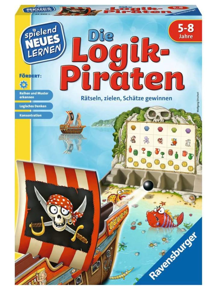 Экшен-игра The Logic Pirates от Ravensburger в красочном исполнении
Экшен-игра The Logic Pirates от Ravensburger в красочном исполнении