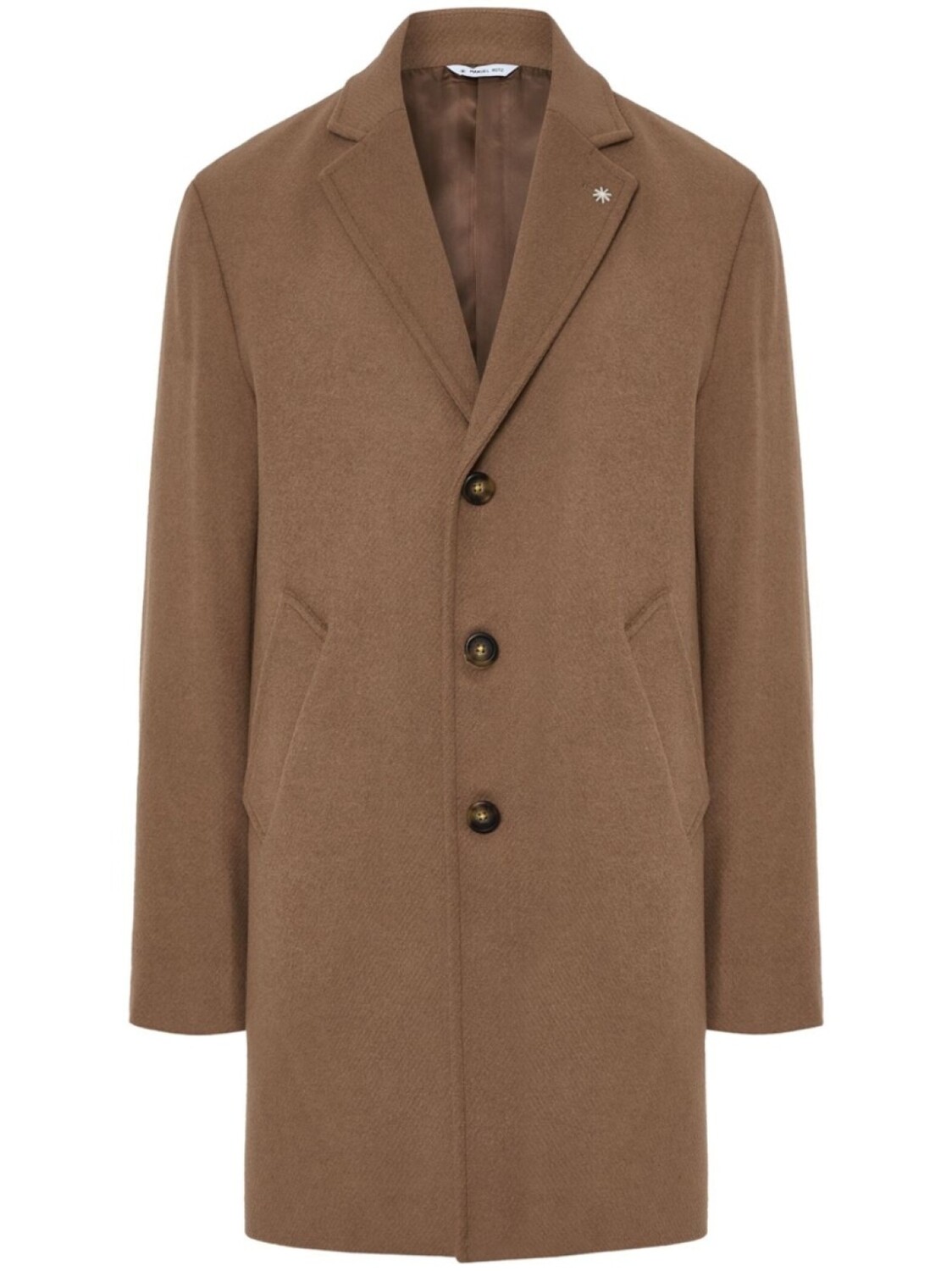 Однобортный блейзер Manuel Ritz, коричневый
Однобортный блейзер Manuel Ritz, коричневый