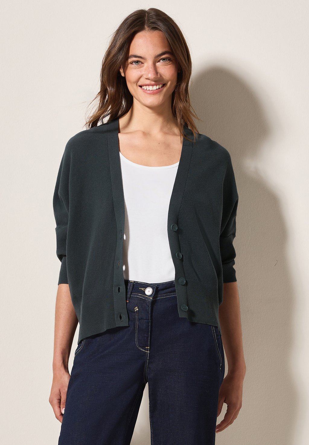 Кардиган MIT STRKTUR Cecil, темно-зеленый
Кардиган MIT STRKTUR Cecil, темно-зеленый