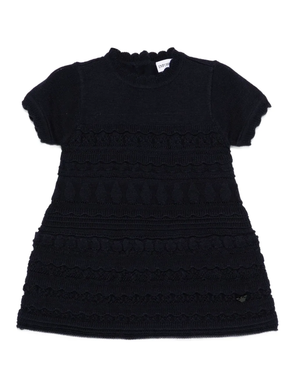 Трикотажное платье Emporio Armani Kids, синий
Трикотажное платье Emporio Armani Kids, синий