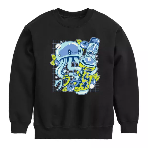 Флисовая толстовка Ramune с медузой для мальчиков 8–20 лет Licensed Character, черный
Флисовая толстовка Ramune с медузой для мальчиков 8–20 лет Licensed Character, черный
