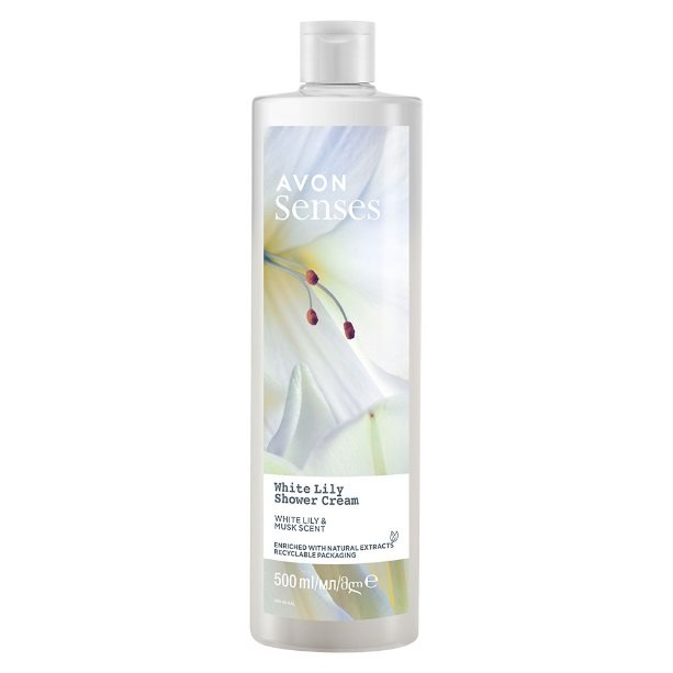 Avon Senses, White Lily, кремовый гель для душа для женщин, Белая лилия и мускус, 500 мл
Avon Senses, White Lily, кремовый гель для душа для женщин, Белая лилия и мускус, 500 мл