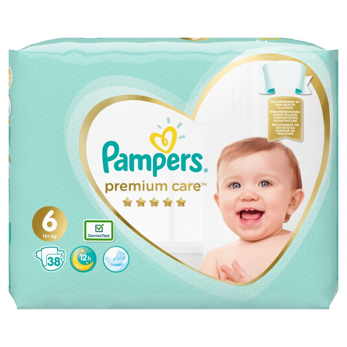 Одноразовые подгузники для детей Pampers Premium Care 6, 38 шт
Одноразовые подгузники для детей Pampers Premium Care 6, 38 шт