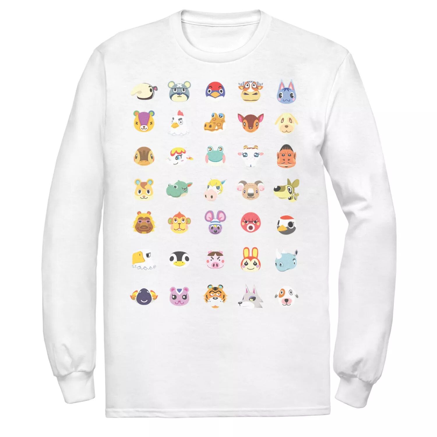 Мужская футболка Animal Crossing New Horizons с групповым изображением лица персонажа Licensed Character
Мужская футболка Animal Crossing New Horizons с групповым изображением лица персонажа Licensed Character