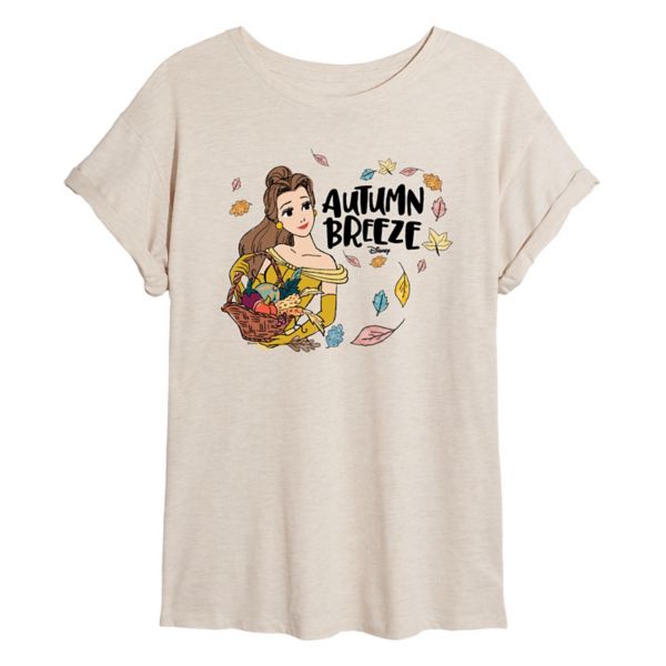 Футболка большого размера с принтом «Осенний бриз» от Belle Juniors из мультфильма «Красавица и чудовище» Disney, бежевый
Футболка большого размера с принтом «Осенний бриз» от Belle Juniors из мультфильма «Красавица и чудовище» Disney, бежевый