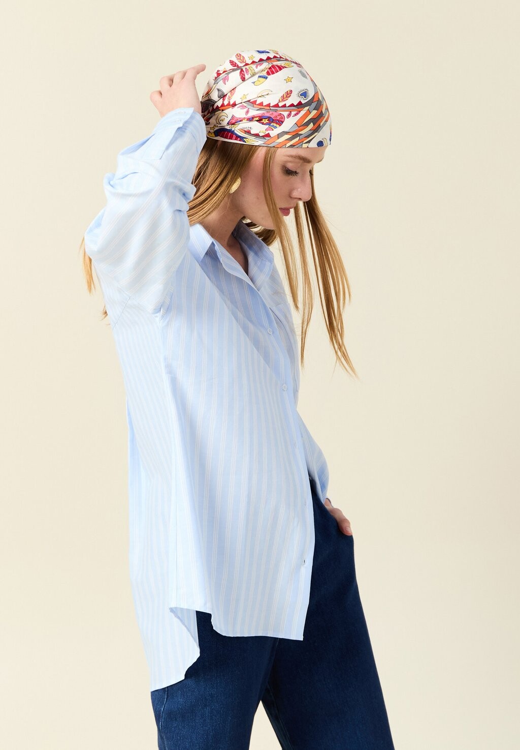 Блузка на пуговицах BONOBO Jeans, светло-голубой
Блузка на пуговицах BONOBO Jeans, светло-голубой