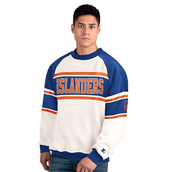 Мужской белый свитшот new york islanders defense fleece Starter
Мужской белый свитшот new york islanders defense fleece Starter