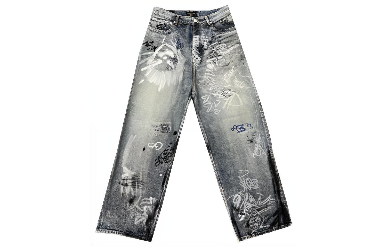 Джинсы унисекс Balenciaga, синий
Джинсы унисекс Balenciaga, синий