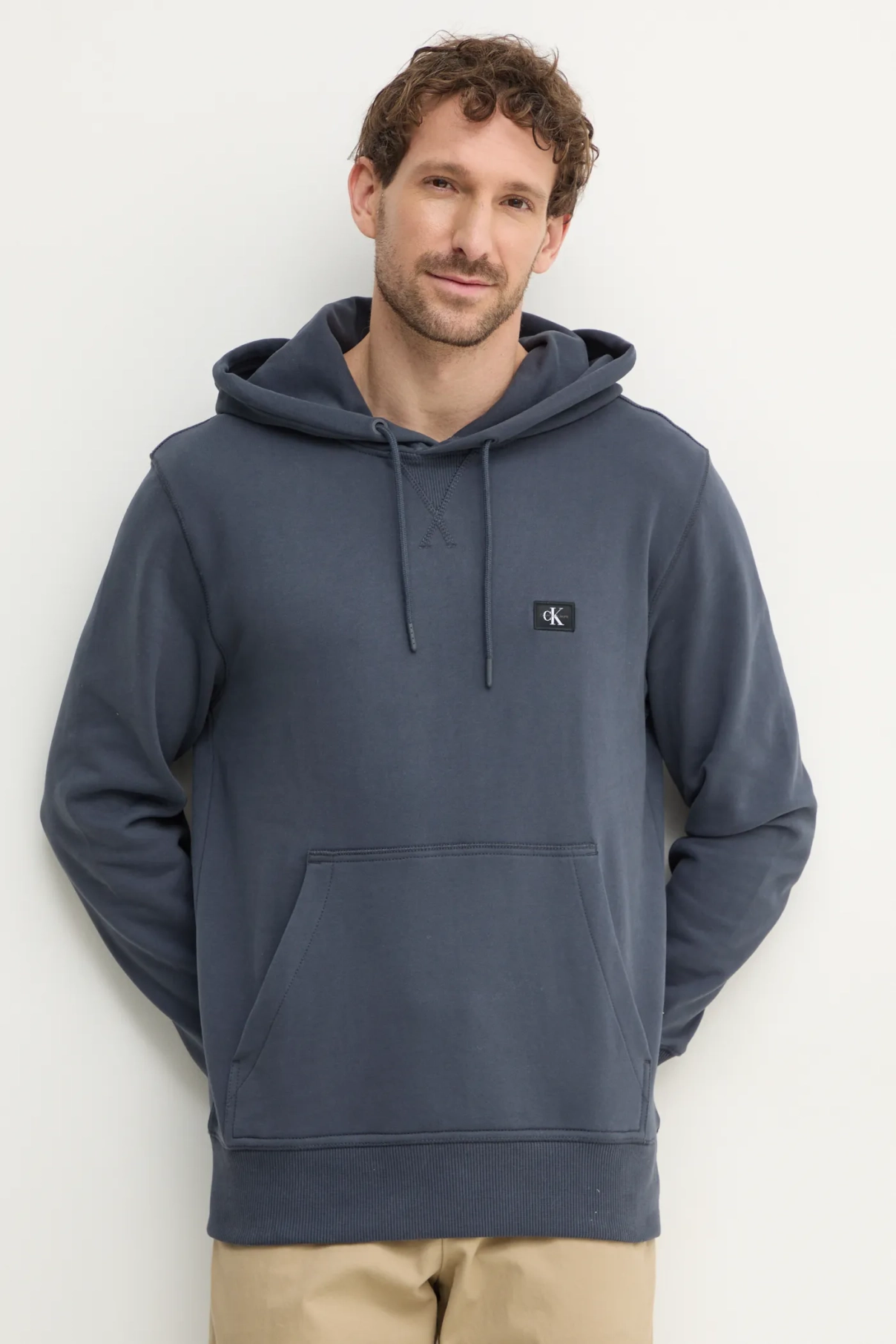 Хлопковая толстовка Calvin Klein Jeans, синий
Хлопковая толстовка Calvin Klein Jeans, синий