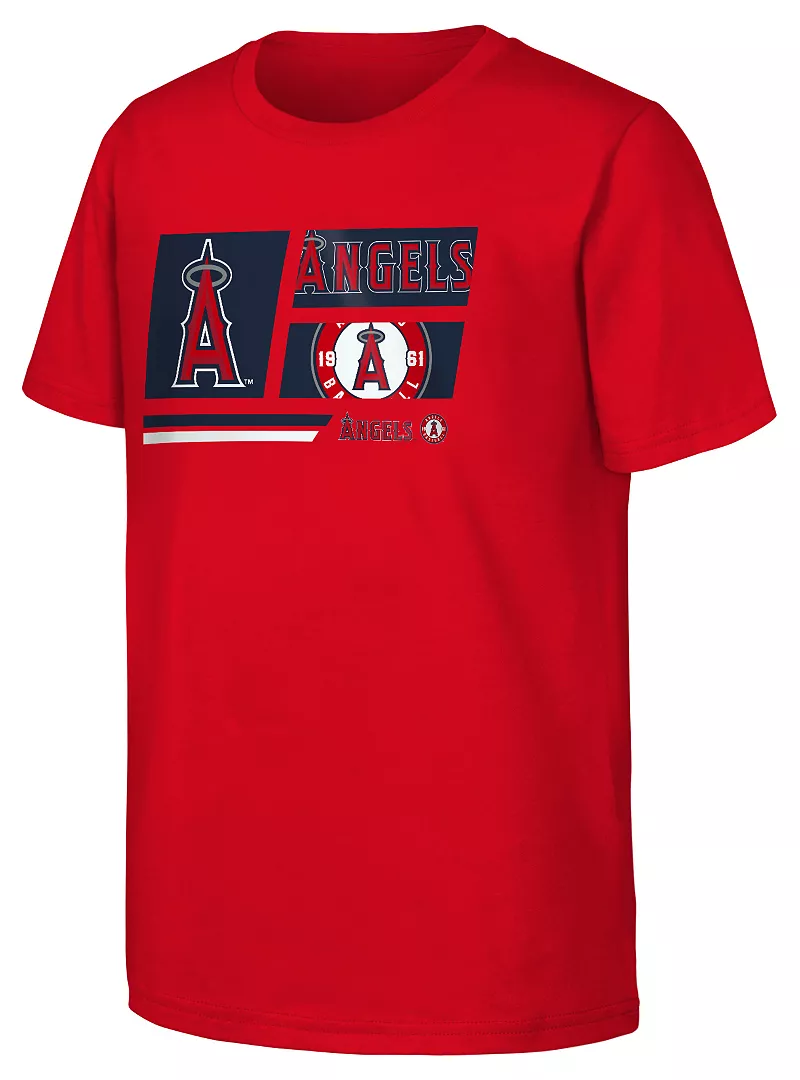 Молодёжная красная футболка команды MLB Los Angeles Angels Multi Hit MLB Team Apparel
Молодёжная красная футболка команды MLB Los Angeles Angels Multi Hit MLB Team Apparel