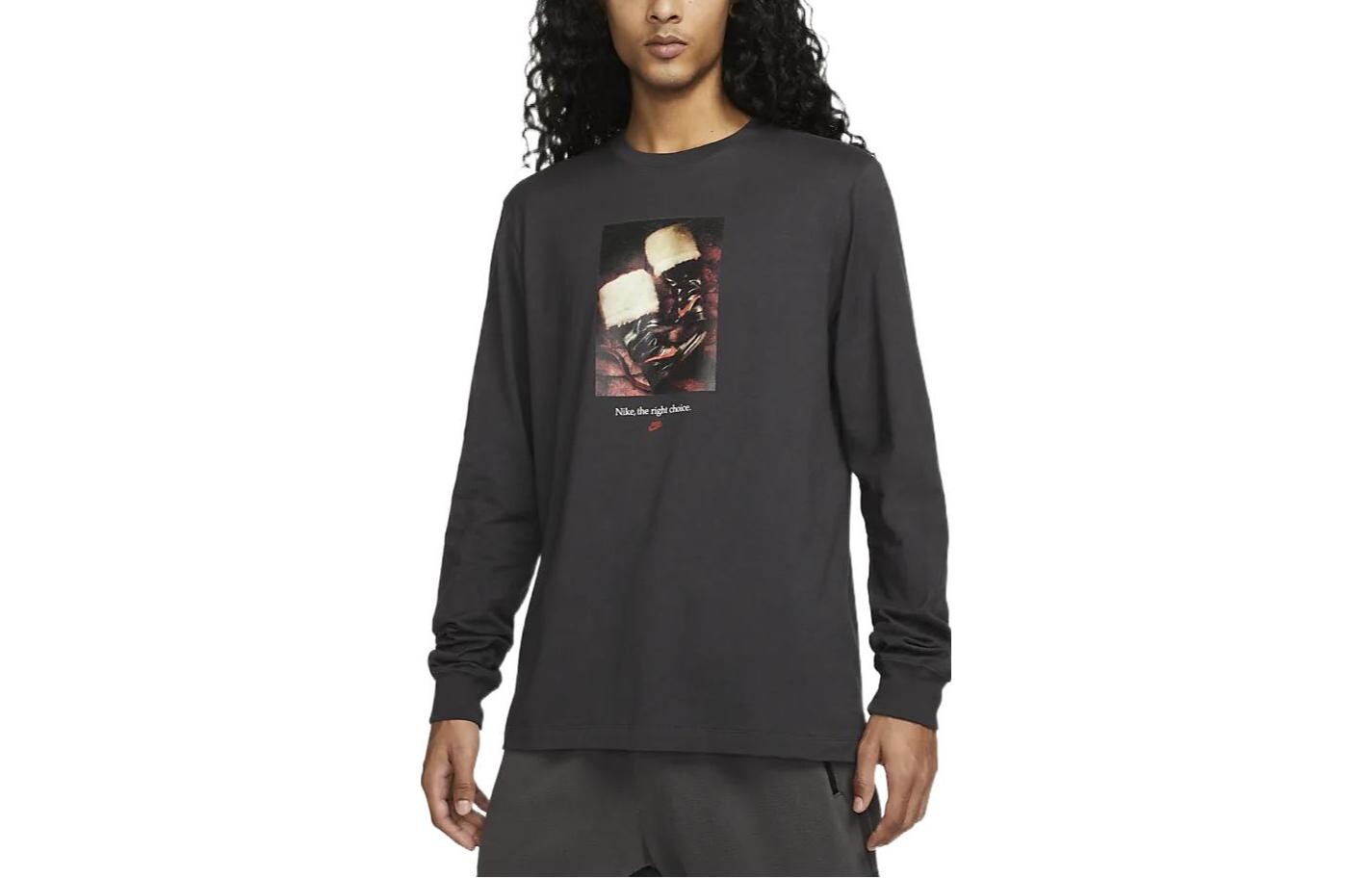 Футболка мужская темно-угольная Nike, цвет Dark charcoal
Футболка мужская темно-угольная Nike, цвет Dark charcoal