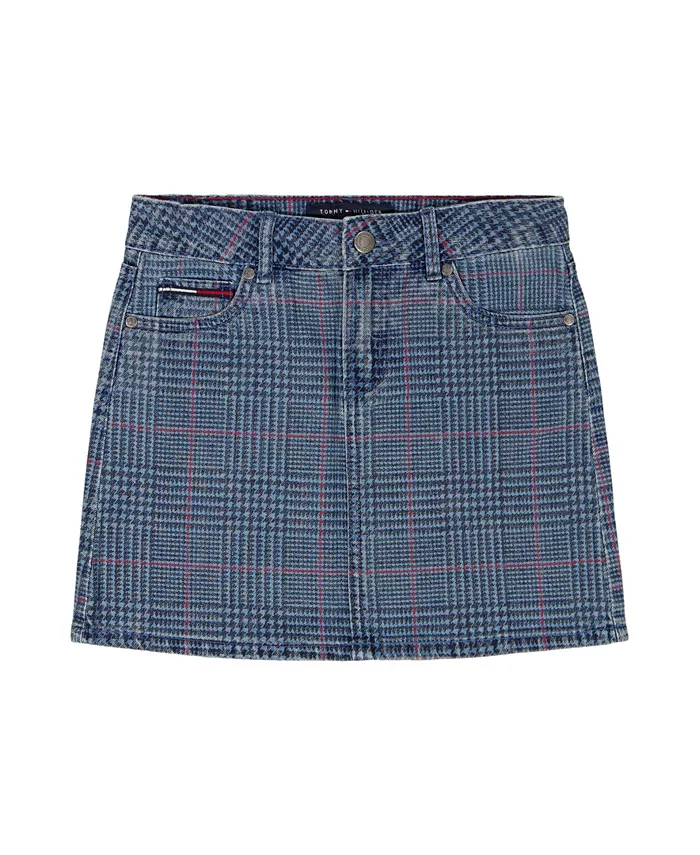 Джинсовая мини-юбка Glen Plaid для девочек 7-16 Tommy Hilfiger, синий
Джинсовая мини-юбка Glen Plaid для девочек 7-16 Tommy Hilfiger, синий
