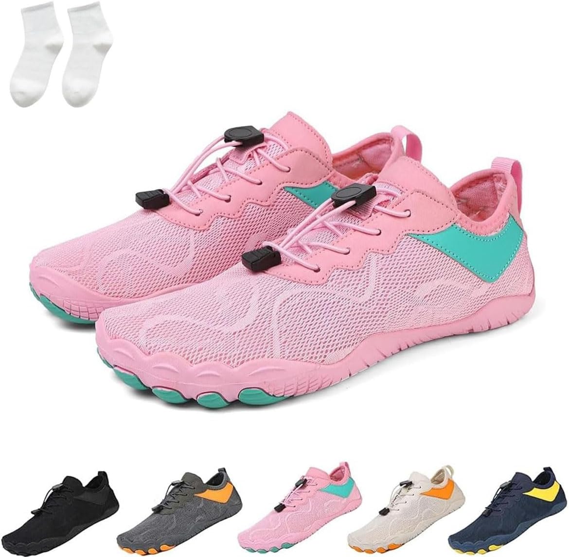 Женские и мужские босоножки, обувь с широкой носочной частью, устойчивостью и сцеплением с поверхностью, удобные на весь день, нескользящие кроссовки Generic, розовый
Женские и мужские босоножки, обувь с широкой носочной частью, устойчивостью и сцеплением с поверхностью, удобные на весь день, нескользящие кроссовки Generic, розовый