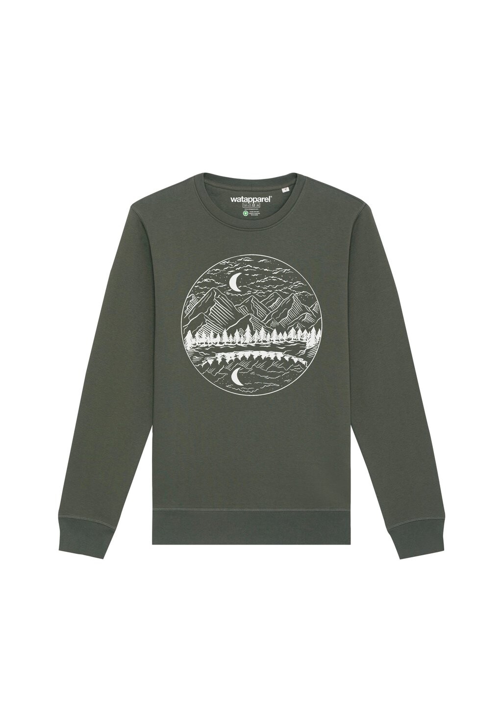 Толстовка MOUNTAINS BY NIGHT watapparel, хаки
Толстовка MOUNTAINS BY NIGHT watapparel, хаки