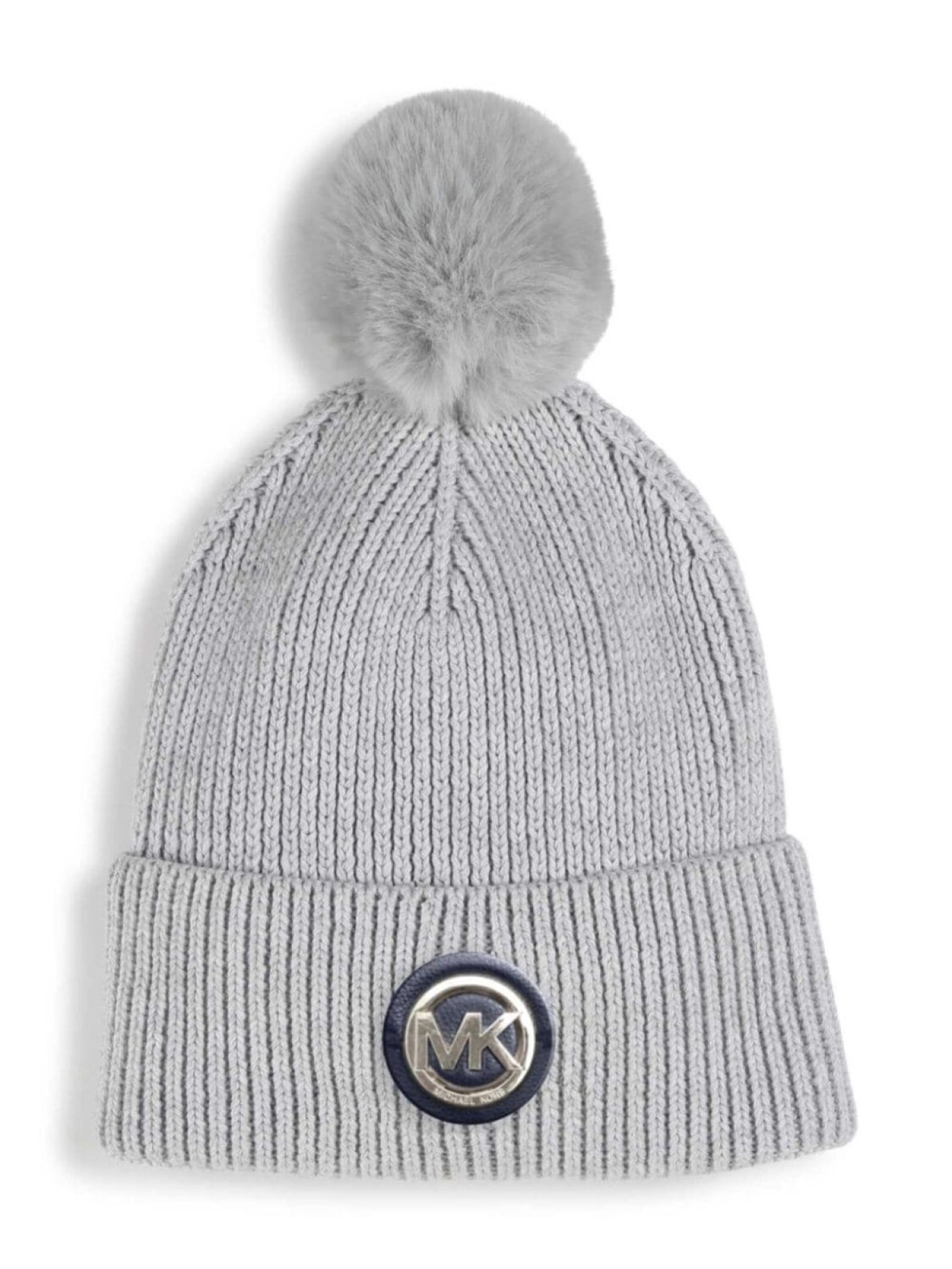 Michael Kors Kids шапка бини в рубчик с логотипом, серый
Michael Kors Kids шапка бини в рубчик с логотипом, серый