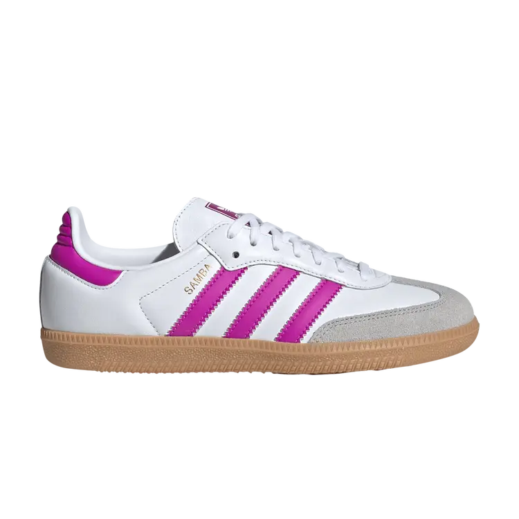 Кроссовки Samba OG J, цвет White Purple Burst Gum
Кроссовки Samba OG J, цвет White Purple Burst Gum