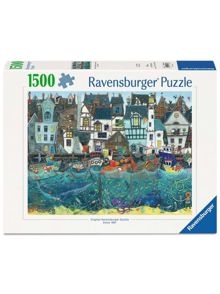 Пазл Ravensburger, 1500 деталей, «Чудесная гавань» в красочном исполнении
Пазл Ravensburger, 1500 деталей, «Чудесная гавань» в красочном исполнении