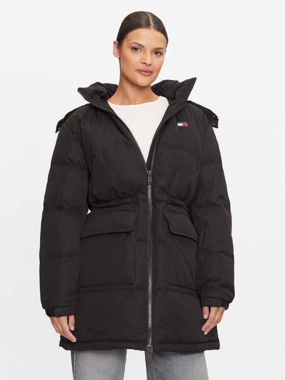 Пуховик стандартного кроя Tommy Jeans, черный
Пуховик стандартного кроя Tommy Jeans, черный