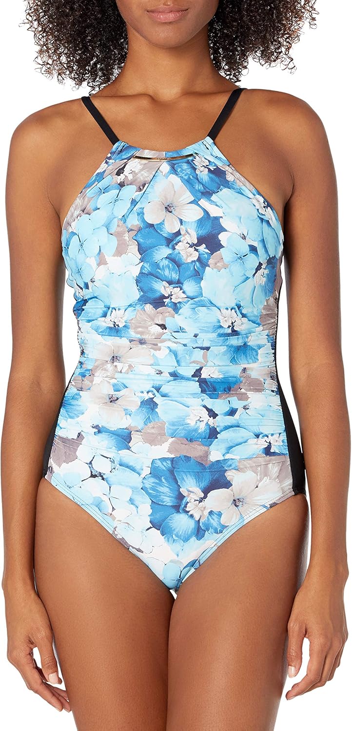 Слитный купальник Calvin Klein Standard Tummy Control Panel с высоким вырезом и съемными мягкими чашечками, Sky
Слитный купальник Calvin Klein Standard Tummy Control Panel с высоким вырезом и съемными мягкими чашечками, Sky