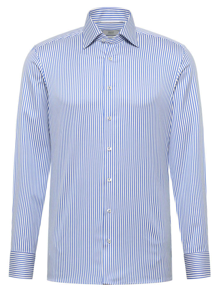 Eterna Рубашка приталенного кроя королевского синего цвета
Eterna Рубашка приталенного кроя королевского синего цвета