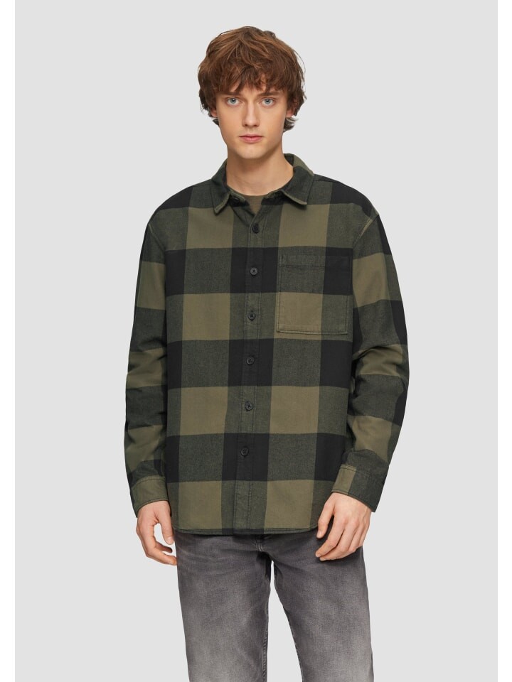 Рубашка QS Hemd langarm, оливковый
Рубашка QS Hemd langarm, оливковый