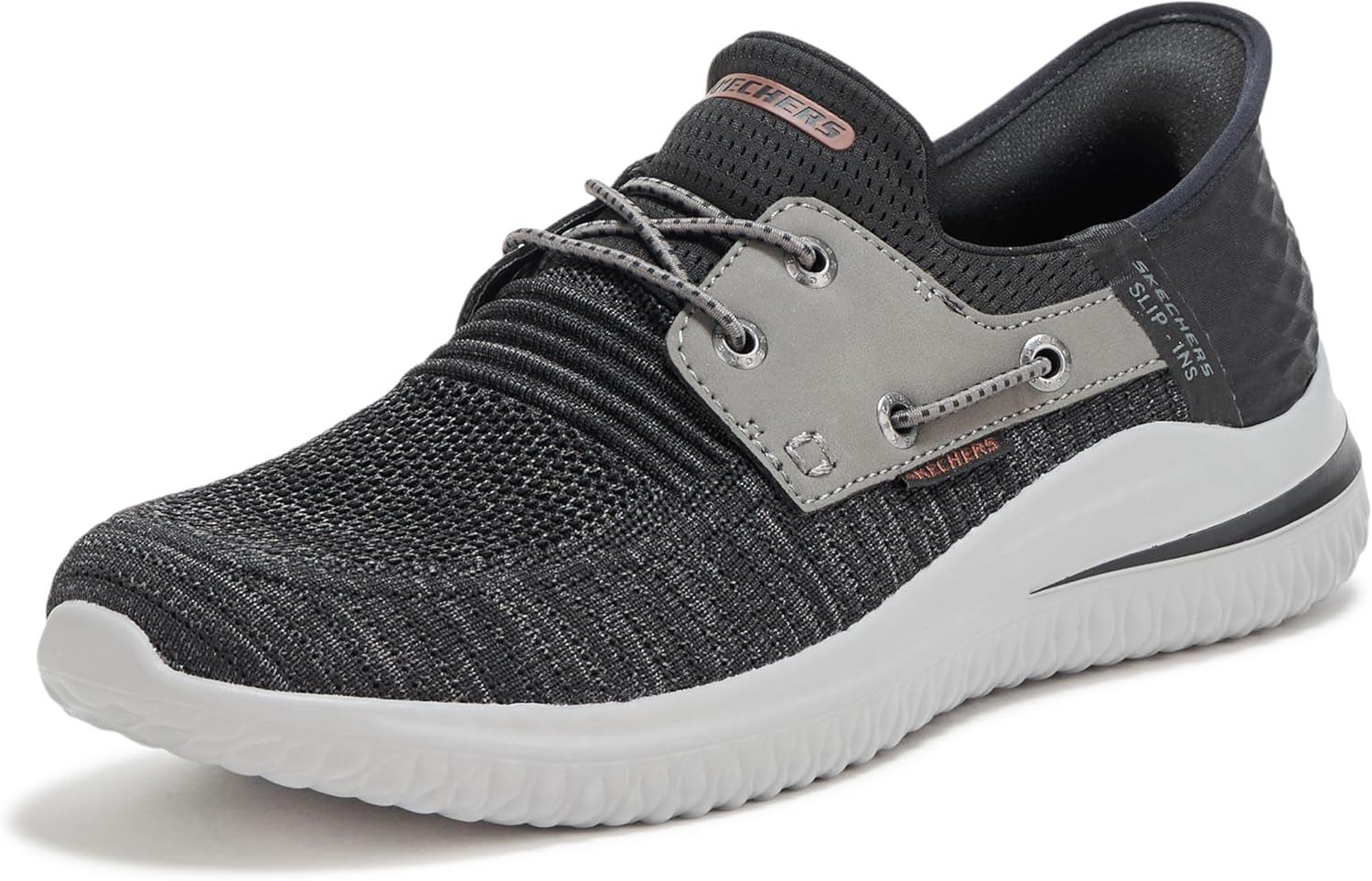 Мужские лоферы Skechers Delson 3.0 - Roth Slip-ins, черный/серый
Мужские лоферы Skechers Delson 3.0 - Roth Slip-ins, черный/серый