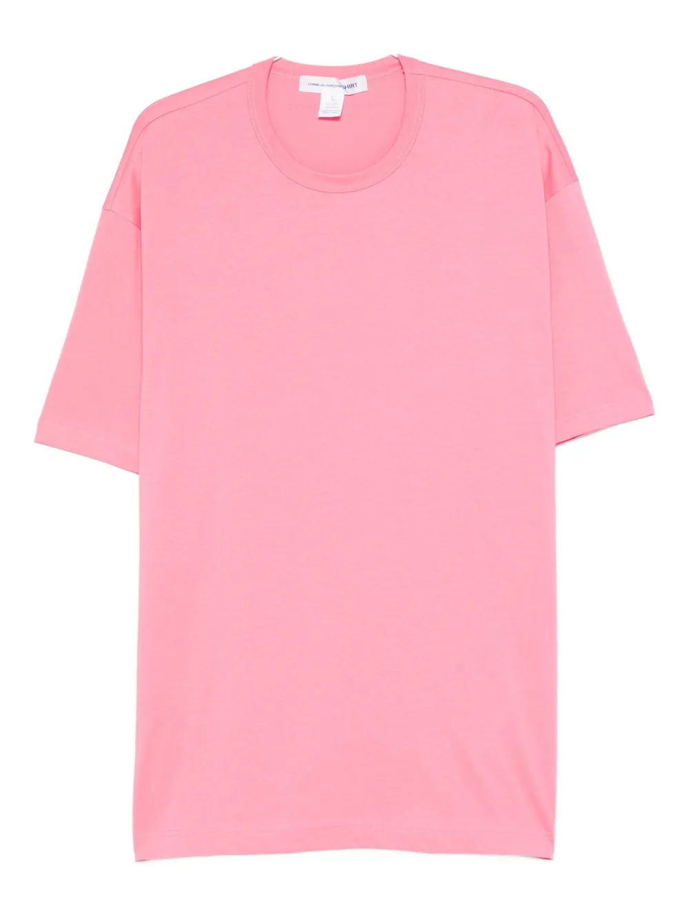 Футболка с круглым вырезом и короткими рукавами Comme Des Garçons Shirt, розовый
Футболка с круглым вырезом и короткими рукавами Comme Des Garçons Shirt, розовый
