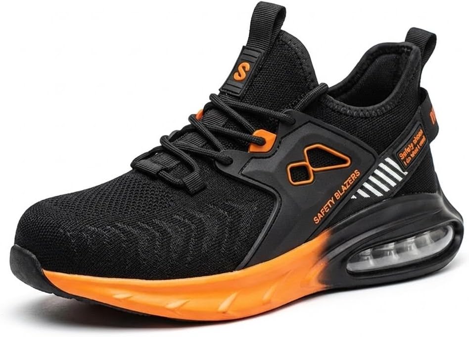 Мужские ботинки с металлическим носком, прочные защитные ботинки, противоскользящие и стойкие к проколам, для строительства, легкая подошва из ЭВА, размеры США Flowergirr, оранжевый
Мужские ботинки с металлическим носком, прочные защитные ботинки, противоскользящие и стойкие к проколам, для строительства, легкая подошва из ЭВА, размеры США Flowergirr, оранжевый