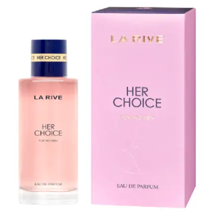 LA RIVE HER CHOICE EDP 100 мл Женский парфюм-спрей Новинка и оригинал!
LA RIVE HER CHOICE EDP 100 мл Женский парфюм-спрей Новинка и оригинал!