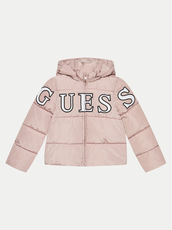 Пуховик свободного кроя Guess, розовый
Пуховик свободного кроя Guess, розовый