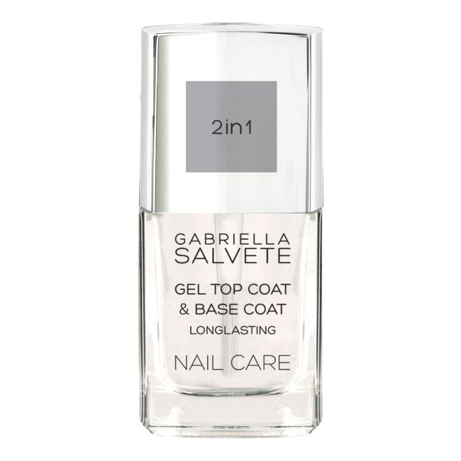 2 в 1 основа для лака и верхнее покрытие Gabriella Salvete, 11 мл
2 в 1 основа для лака и верхнее покрытие Gabriella Salvete, 11 мл