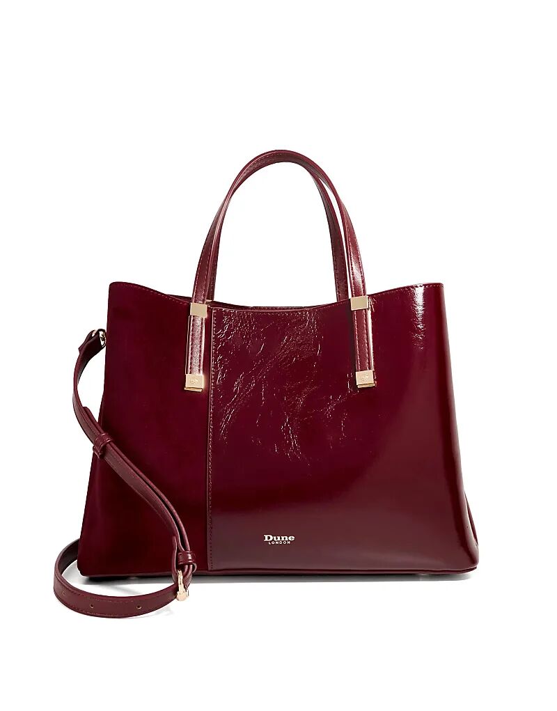 Сумка-шоппер Dune London Dorry бордового цвета
Сумка-шоппер Dune London Dorry бордового цвета