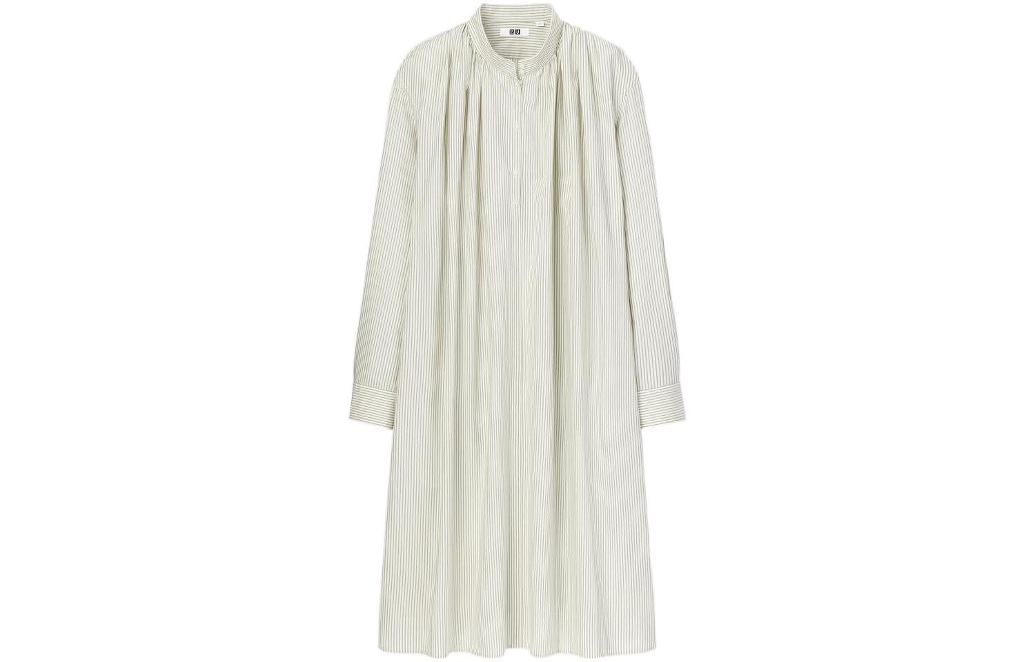 Платье с длинными рукавами Uniqlo, зеленый
Платье с длинными рукавами Uniqlo, зеленый