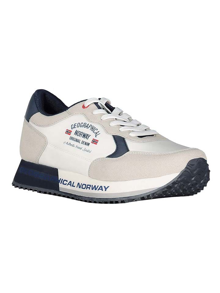 Geographical Norway Кроссовки "Ostyle" бежево-белого цвета
Geographical Norway Кроссовки "Ostyle" бежево-белого цвета