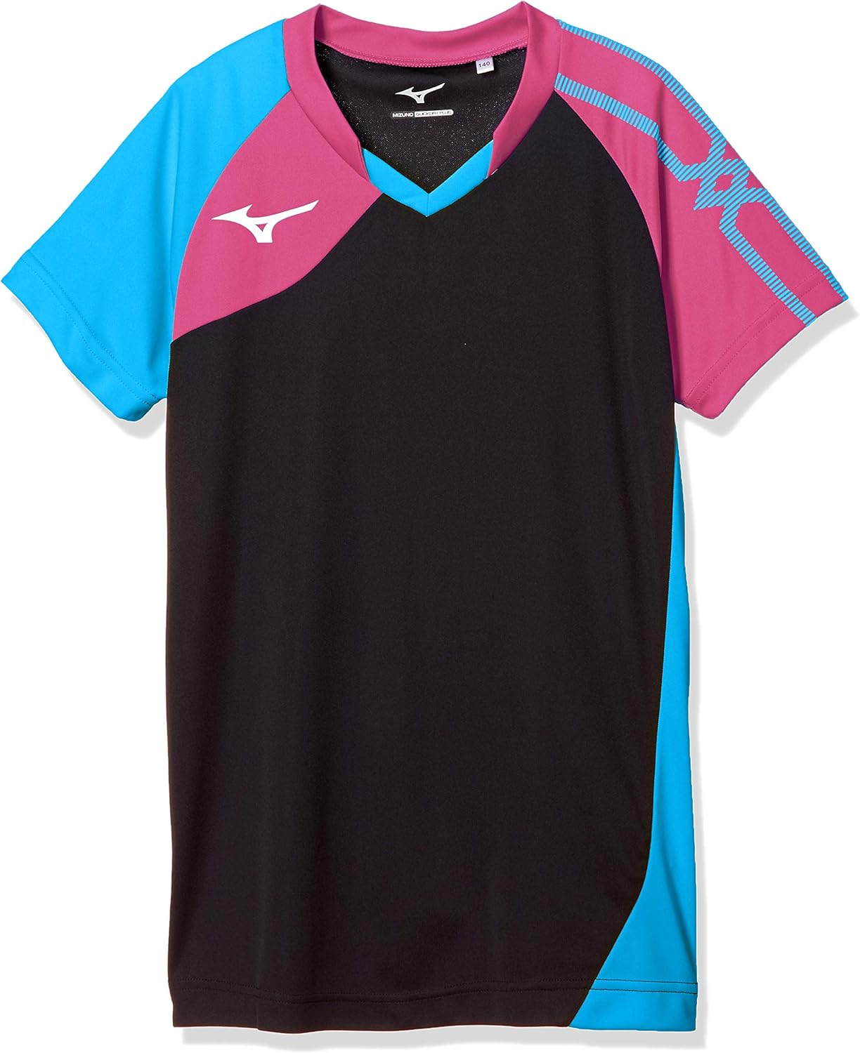 Волейбольная футболка Mizuno V2MA9001, игровая футболка с коротким рукавом, для клубных мероприятий, тренировок, для юниоров, черный/синий/розовый
Волейбольная футболка Mizuno V2MA9001, игровая футболка с коротким рукавом, для клубных мероприятий, тренировок, для юниоров, черный/синий/розовый