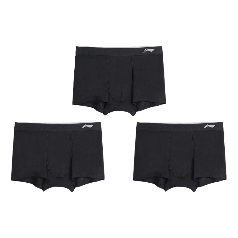 LINING Боксеры мужские 3 шт Black
LINING Боксеры мужские 3 шт Black