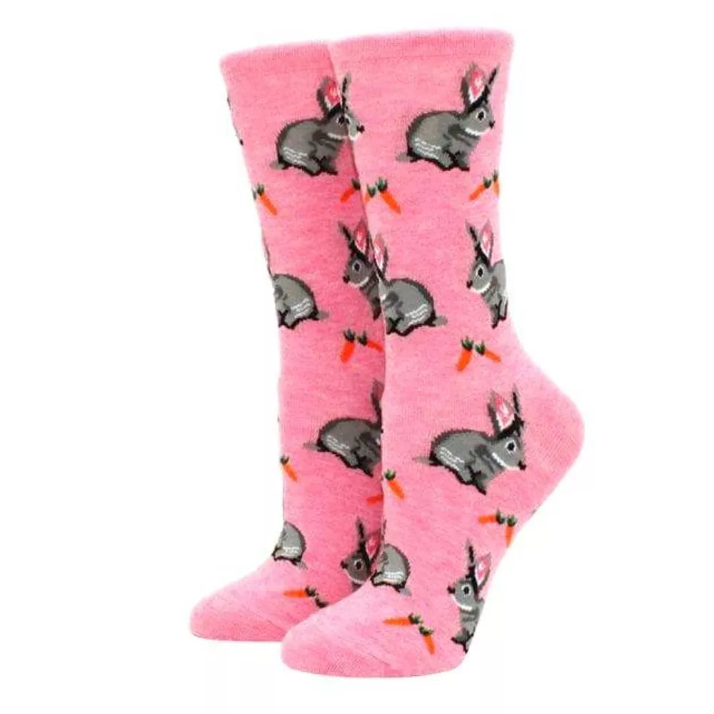 Носки с кроликом и морковкой от Sock Panda (женские размеры для взрослых, средние)
Носки с кроликом и морковкой от Sock Panda (женские размеры для взрослых, средние)