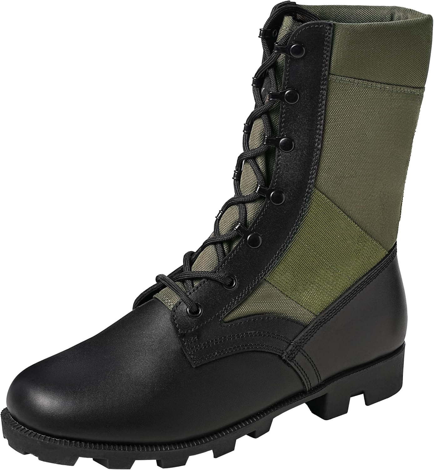 Мужские военные ботинки для джунглей, черные ботинки для мужчин, противоскользящие кожаные тактические ботинки, удобные и дышащие на весь день, военные ботинки для мужчин (6-20 см) Wideway
Мужские военные ботинки для джунглей, черные ботинки для мужчин, противоскользящие кожаные тактические ботинки, удобные и дышащие на весь день, военные ботинки для мужчин (6-20 см) Wideway