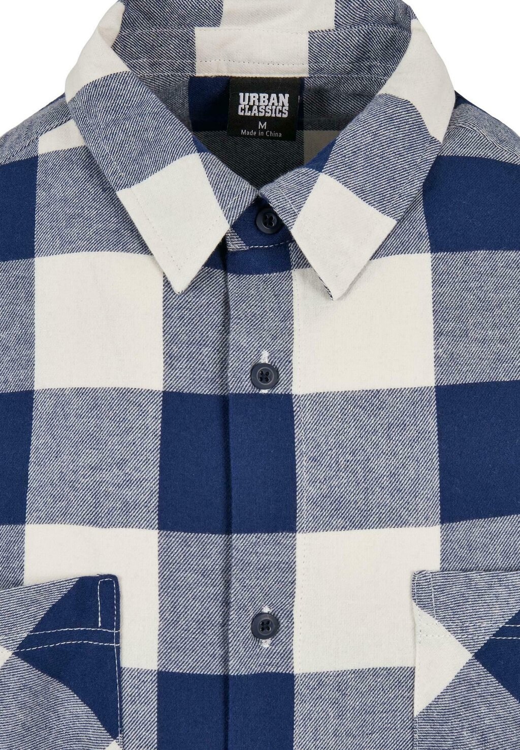 Рубашка Urban Classics, синий
Рубашка Urban Classics, синий