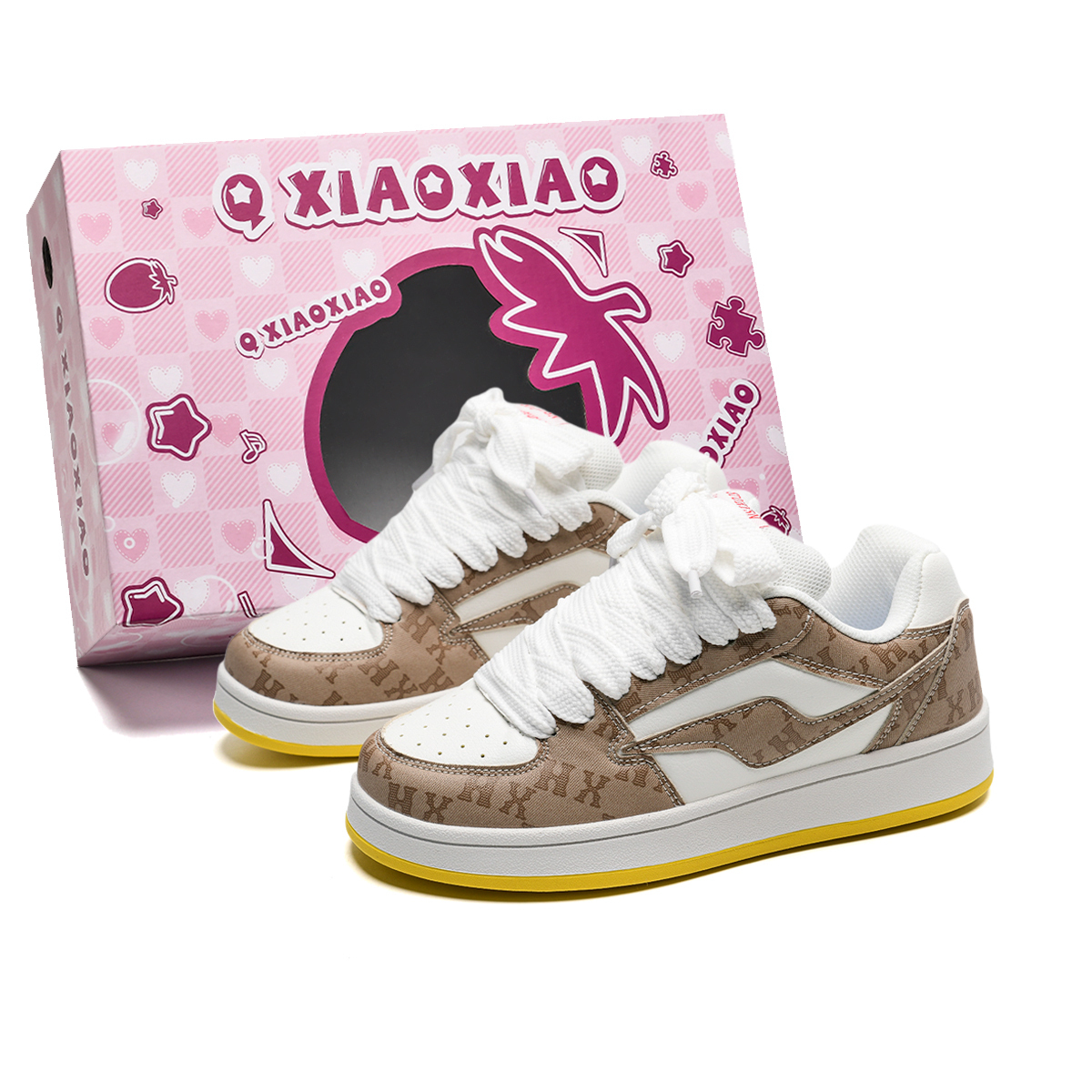 Circle small Увеличение роста износостойкие противоскользящие низкие скейтерские кроссовки унисекс розовые в коробке - Mocha, цвет Mocha
Circle small Увеличение роста износостойкие противоскользящие низкие скейтерские кроссовки унисекс розовые в коробке - Mocha, цвет Mocha