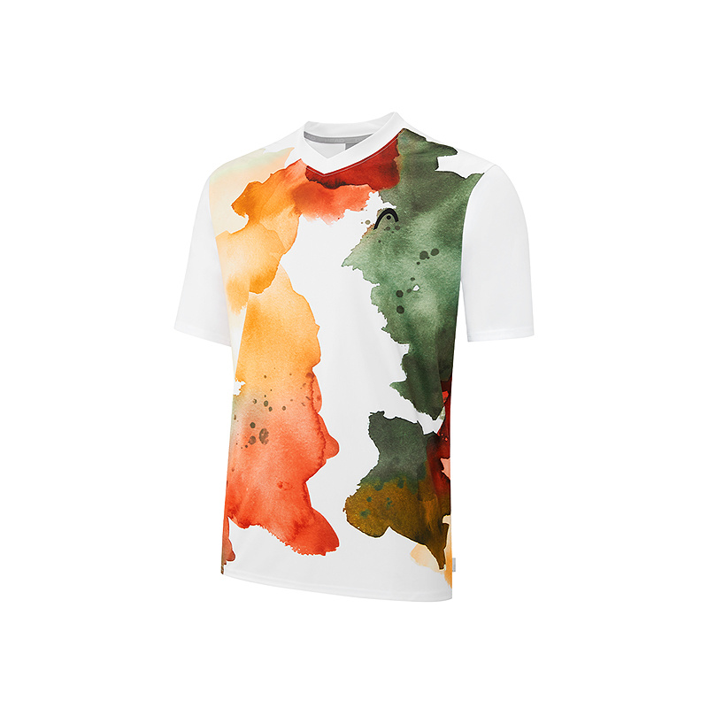 Футболка мужская красная разноцветная HEAD
Футболка мужская красная разноцветная HEAD