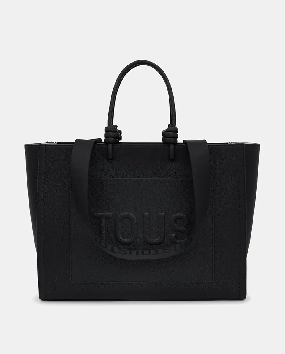 Очень большая сумка на молнии с двойной ручкой Tous, черный
Очень большая сумка на молнии с двойной ручкой Tous, черный