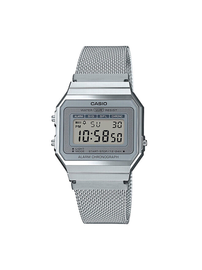 Часы Vintage Casio, серебро 
Часы Vintage Casio, серебро