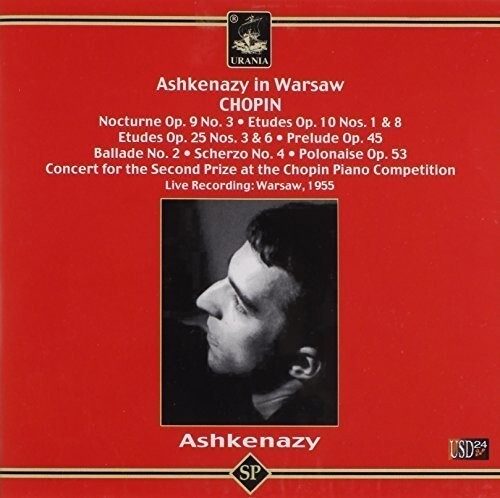 CD диск Chopin / Ashkenazy: Solo Piano Works
CD диск Chopin / Ashkenazy: Solo Piano Works