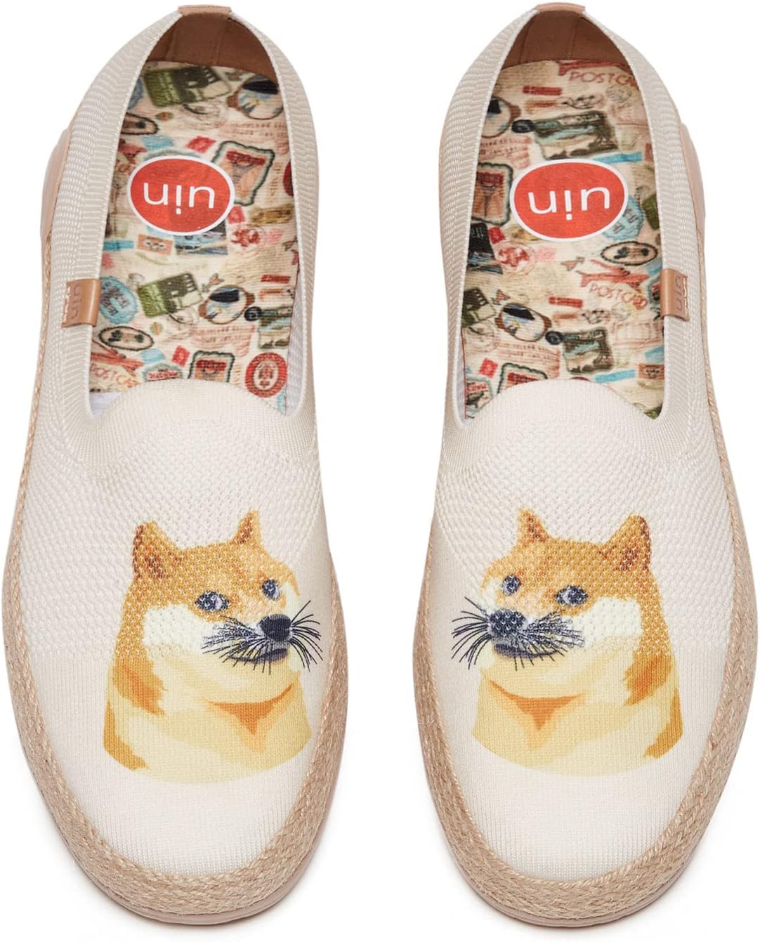 Мужские эспадрильи UIN Slip Ons- легкие прогулочные повседневные лоферы, удобные, с ручной росписью, серия Marbella, Marbellaⅱ-hi Shiba Inu
Мужские эспадрильи UIN Slip Ons- легкие прогулочные повседневные лоферы, удобные, с ручной росписью, серия Marbella, Marbellaⅱ-hi Shiba Inu