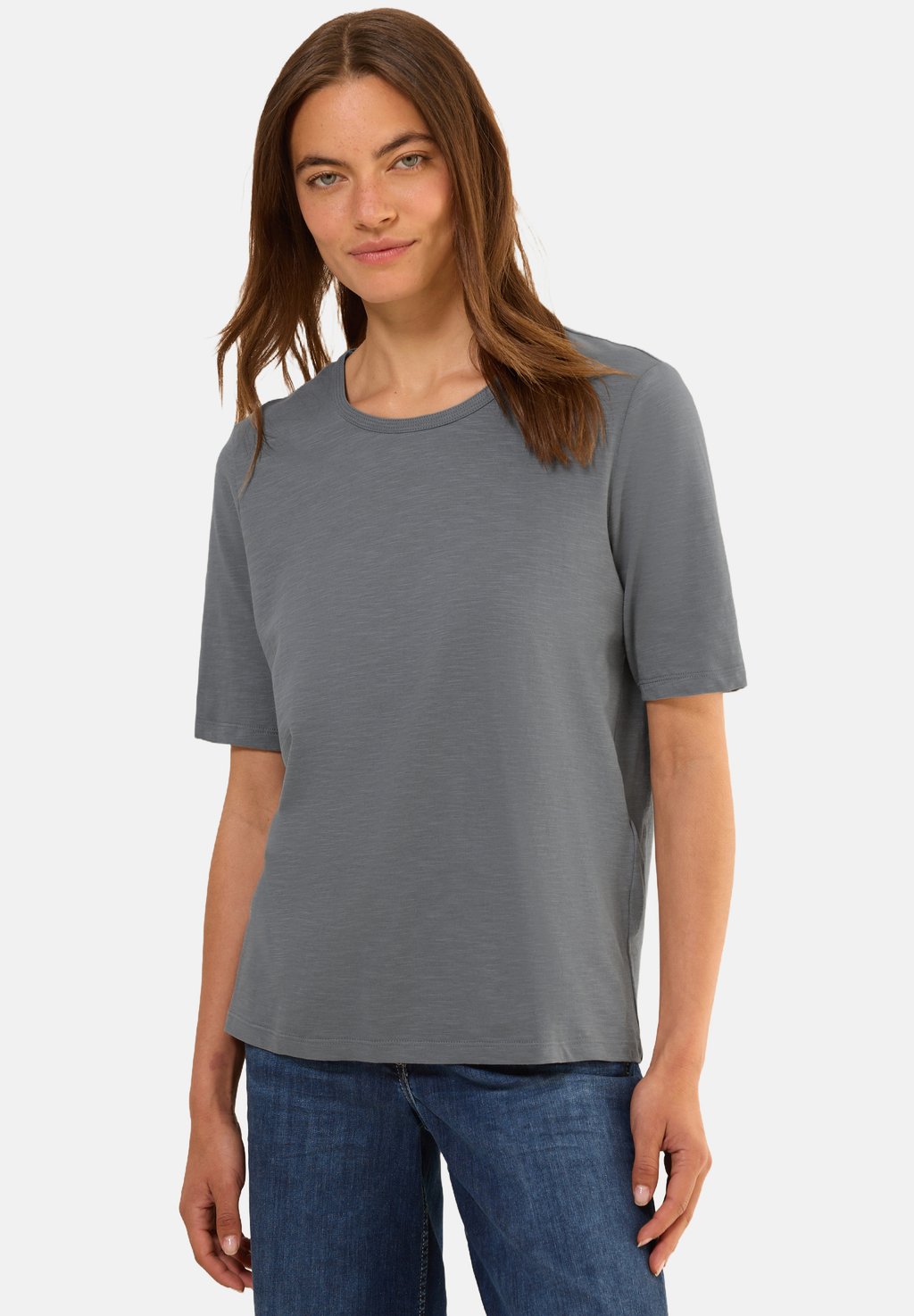 Базовая футболка Cecil, цвет Grau
Базовая футболка Cecil, цвет Grau