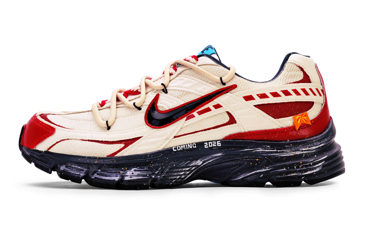 Nike Initiator Slip Resistant Abrasion Resistant низкие кроссовки для бега мужские Beige Red
Nike Initiator Slip Resistant Abrasion Resistant низкие кроссовки для бега мужские Beige Red