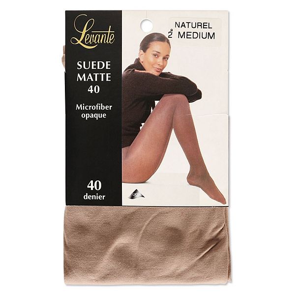 Матовые колготки 40 denier из микрофибры Suede Levante, Naturel
Матовые колготки 40 denier из микрофибры Suede Levante, Naturel