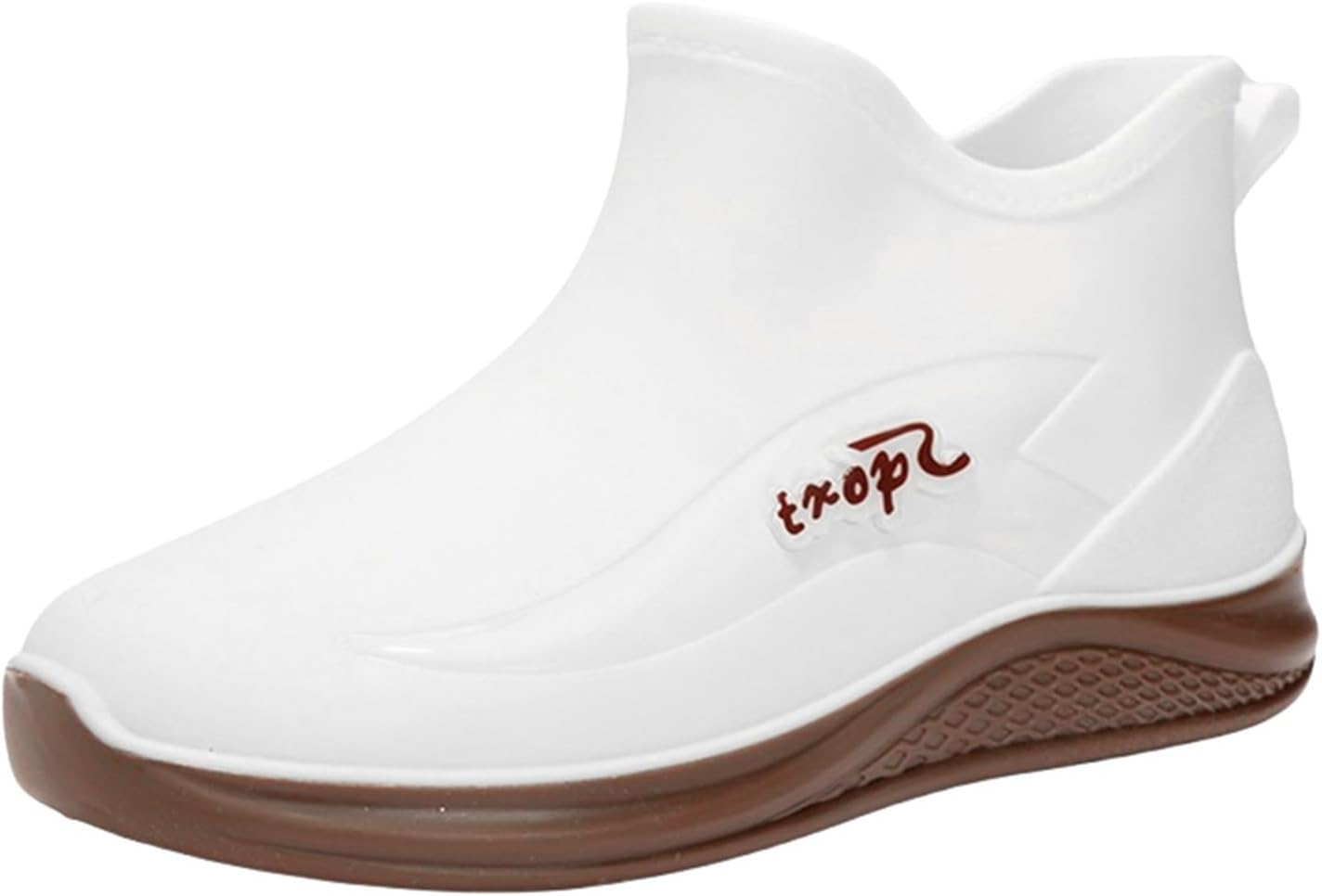 Резиновые сапоги для мужчин и женщин, водонепроницаемые, противоскользящие, ботинки до щиколотки для активного отдыха, комфортная рабочая обувь для рыбалки, садоводства и прогулок на лодке Generic, белый
Резиновые сапоги для мужчин и женщин, водонепроницаемые, противоскользящие, ботинки до щиколотки для активного отдыха, комфортная рабочая обувь для рыбалки, садоводства и прогулок на лодке Generic, белый